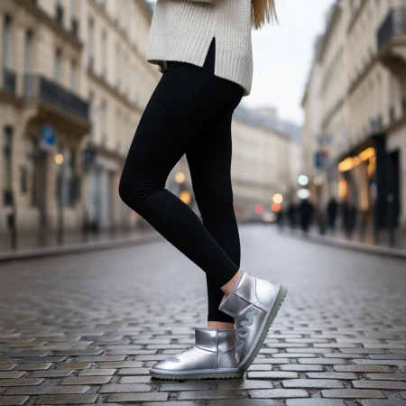 Ghete - Ghete imblanite B21-170argintiu