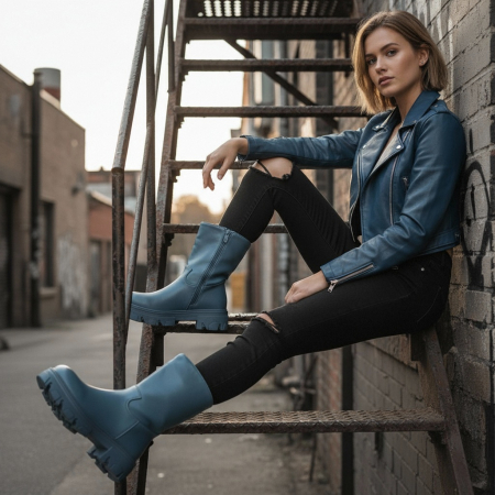 Ghete - Ghete imblanite B21-68albastru