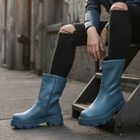 Ghete - Ghete imblanite B21-68albastru