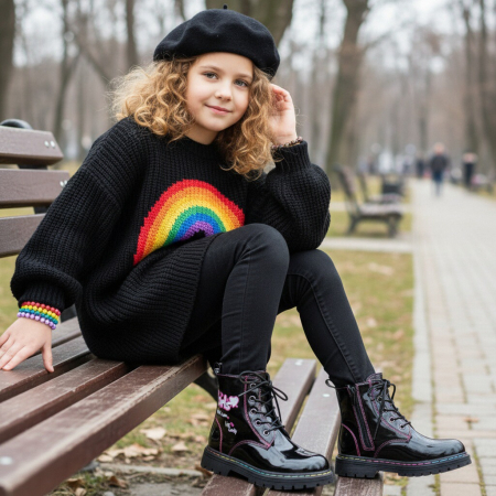 Ghete imblanite 912Cnegru [9]