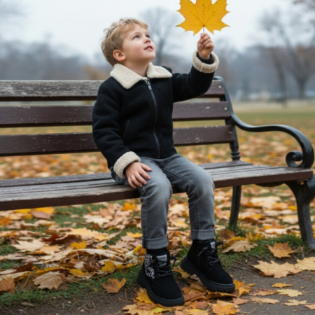 OFERTĂ SPECIALĂ - Ghete NQ707negru