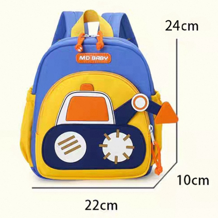Ghiozdane - Ghiozdan pentru gradinita sau scoala, model Constructii ZY-6681