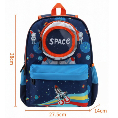 Ghiozdane - Ghiozdan pentru scoala, model Astronaut ZY-25123bleumarin