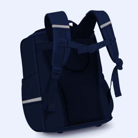 Ghiozdane - Ghiozdan 3D pentru scoala impermeabil, model Astronaut ZY-558bleumarin