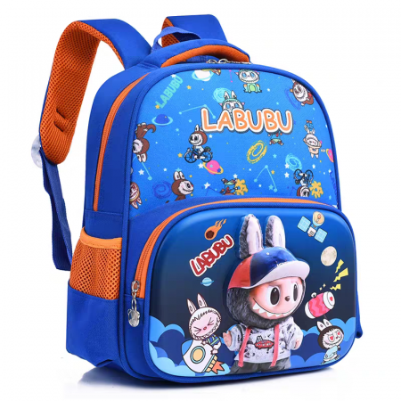 Ghiozdane - Ghiozdan pentru scoala, model desene animate Labubu ZY-0251albastru