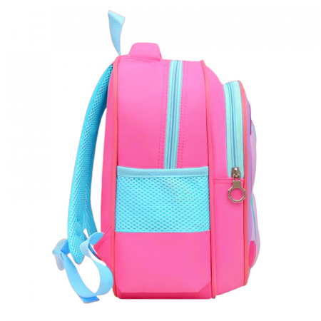 Ghiozdane - Ghiozdan 3D pentru scoala, model Iepuras ZY-556fucsia