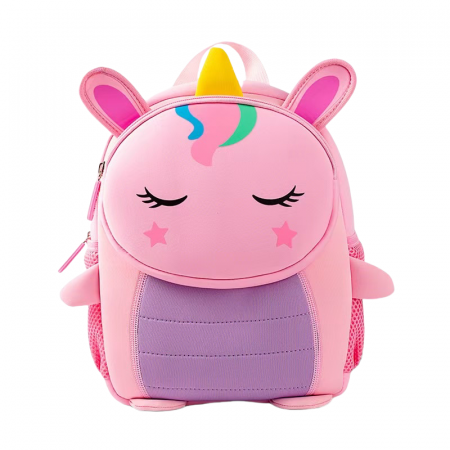 Ghiozdane - Ghiozdan pentru gradinita sau scoala, model Unicorn ZY-90312roz
