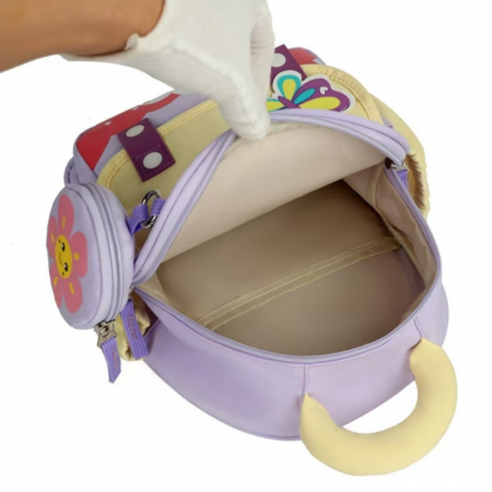 Ghiozdan pentru gradinita sau scoala cu accesoriu pusculita ZY-2412mov [8]