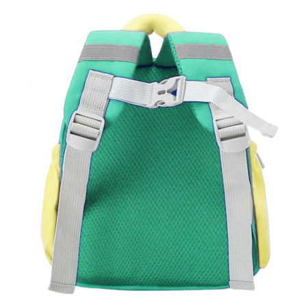 ARTICOLE ȘCOLARE - Ghiozdan pentru gradinita sau scoala cu accesoriu pusculita ZY-2412verde