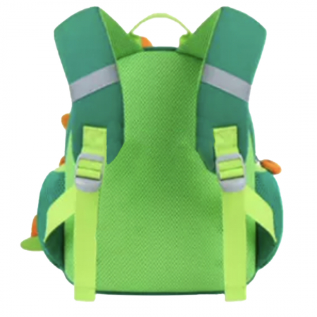 ARTICOLE ȘCOLARE - Ghiozdan impermeabil pentru gradinita sau scoala ZY-557verde