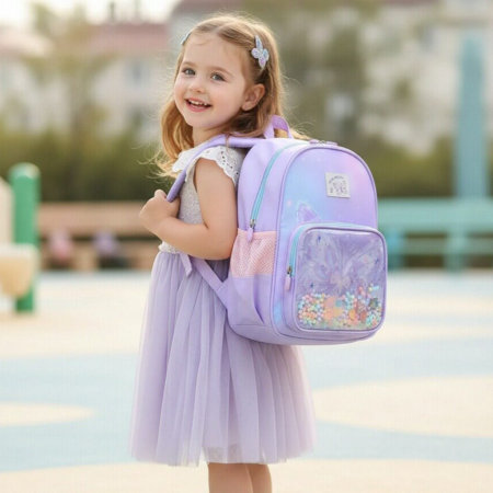 Ghiozdane - Ghiozdan pentru gradinita sau scoala ZY-25122mov