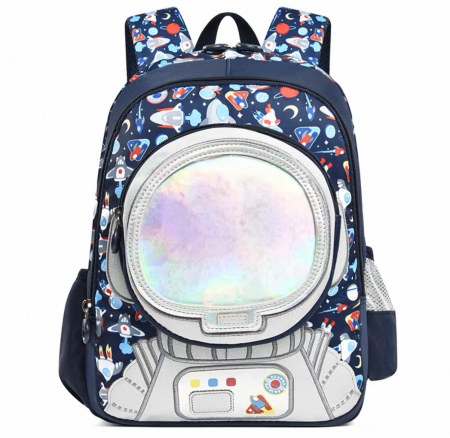 Ghiozdan pentru gradinita sau scoala, model Astronaut ZY-2545-1bleumarin/astro [6]