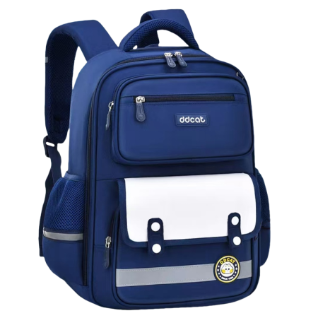 Ghiozdane - Ghiozdan pentru scoala cu spate ortopedic ZY-568-1bleumarin