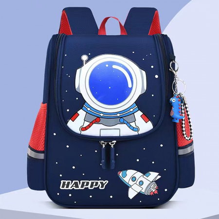 Ghiozdane - Ghiozdan pentru scoala impermeabil, model Astronaut ZY-559bleumarin