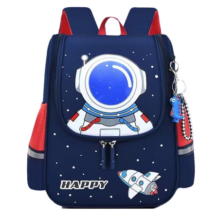 Ghiozdane - Ghiozdan pentru scoala impermeabil, model Astronaut ZY-559bleumarin