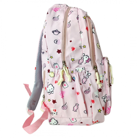 Ghiozdane - Ghiozdan/rucsac cu Hello Kitty pentru scoala sau calatorii ZY-1518roz