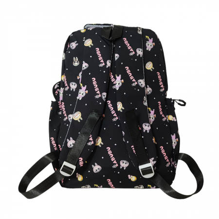 Ghiozdane - Ghiozdan/rucsac cu Labubu pentru scoala sau calatorii ZY-333-5negru
