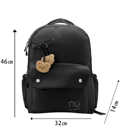 Ghiozdane - Ghiozdan/rucsac pentru scoala sau calatorii ZY-532negru