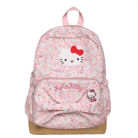Ghiozdane - Ghiozdan/rucsac cu Hello Kitty pentru scoala sau calatorii ZY-8634roz