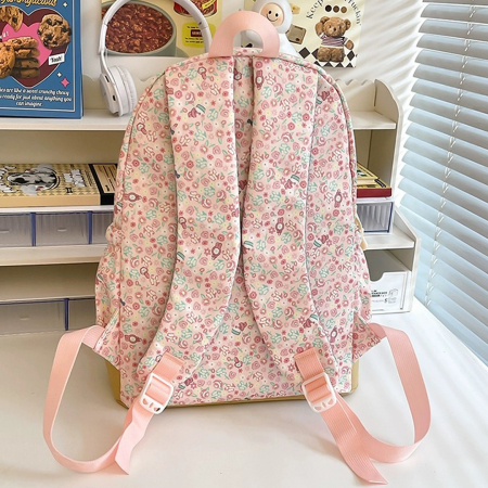Ghiozdan/rucsac cu Hello Kitty pentru scoala sau calatorii ZY-8634roz [6]