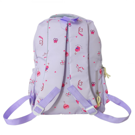 Ghiozdane - Ghiozdan/rucsac cu Hello Kitty pentru scoala sau calatorii ZY-1518mov