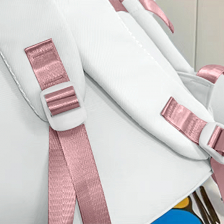 Ghiozdan/rucsac cu model pisica pentru scoala sau calatorii ZY-56128alb [8]