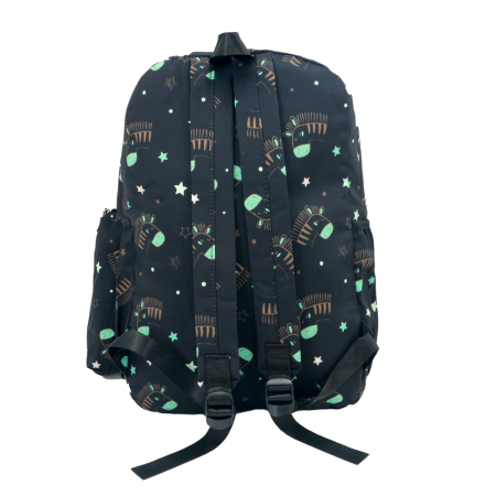 Ghiozdane - Ghiozdan/rucsac cu penar detasabil pentru scoala sau calatorii ZY-779negru
