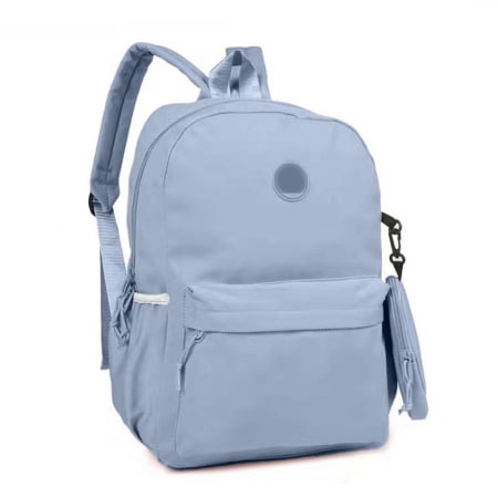Ghiozdane - Ghiozdan/rucsac cu penar etui detasabil pentru scoala sau calatorii ZY-B08albastru