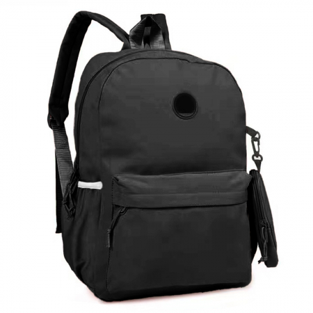 Ghiozdane - Ghiozdan/rucsac cu penar etui detasabil pentru scoala sau calatorii ZY-B08negru