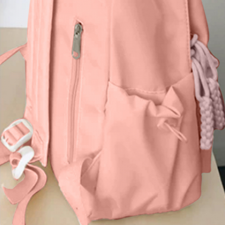 Ghiozdan/rucsac impermeabil pentru scoala sau calatorii ZY-3365roz [7]