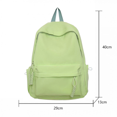 ARTICOLE ȘCOLARE - Ghiozdan/rucsac impermeabil pentru scoala sau calatorii ZY-3365verde