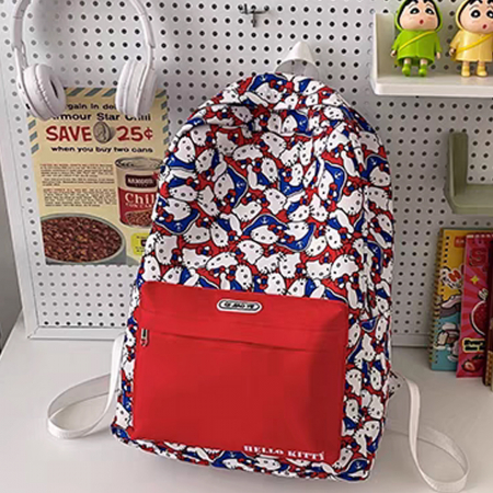 Ghiozdan/rucsac cu Hello Kitty pentru scoala sau calatorii ZY-8618rosu [11]