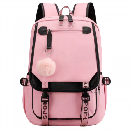 Ghiozdane - Ghiozdan/rucsac pentru scoala sau calatorii ZY-2544roz