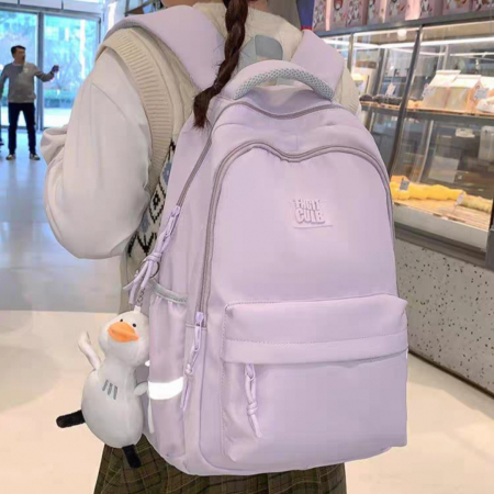 Ghiozdan/rucsac pentru scoala sau calatorii cu atasare la troler ZY-1000mov [10]