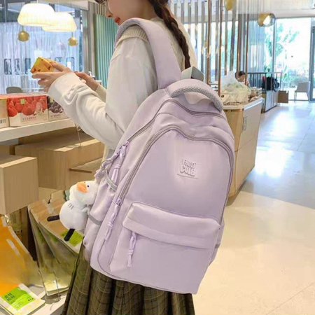 Ghiozdan/rucsac pentru scoala sau calatorii cu atasare la troler ZY-1000mov [8]