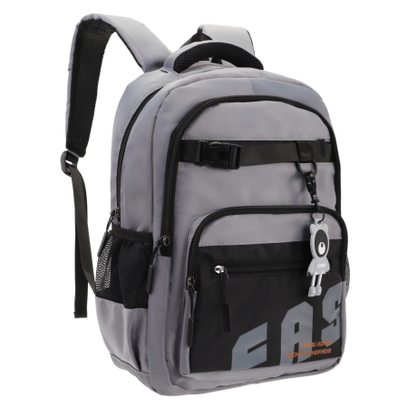 ARTICOLE ȘCOLARE - Ghiozdan/rucsac pentru scoala sau calatorii cu atasare la troler ZY-1057gri