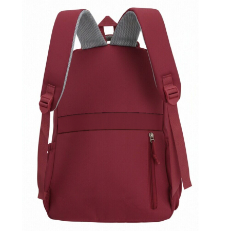 Ghiozdan/rucsac pentru scoala sau calatorii cu atasare la troler ZY-8817visiniu [8]