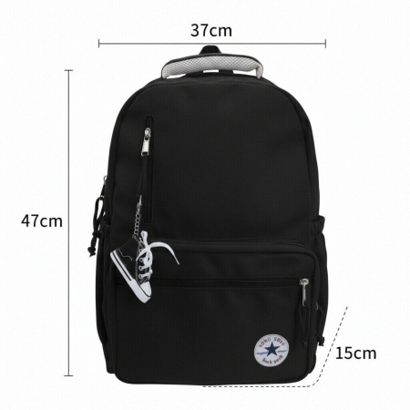 Ghiozdane - Ghiozdan/rucsac pentru scoala sau calatorii cu atasare la troler ZY-25125negru