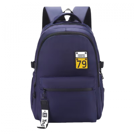 ARTICOLE ȘCOLARE - Ghiozdan/rucsac pentru scoala sau calatorii cu atasare la troler ZY-2904bleumarin