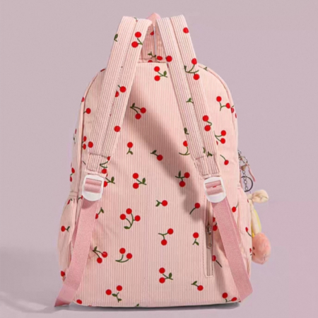 Ghiozdan/rucsac pentru scoala sau calatorii, model Fructe ZY-5501roz [7]