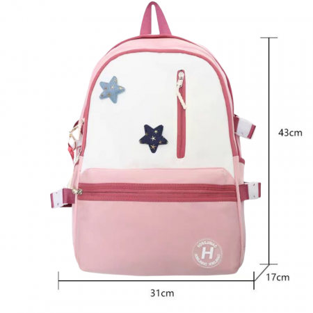 Ghiozdane - Ghiozdan/rucsac pentru scoala sau calatorii ZY-2307roz