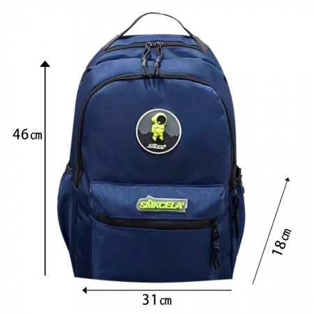 Ghiozdane - Ghiozdan/rucsac pentru scoala sau calatorii ZY-237bleumarin