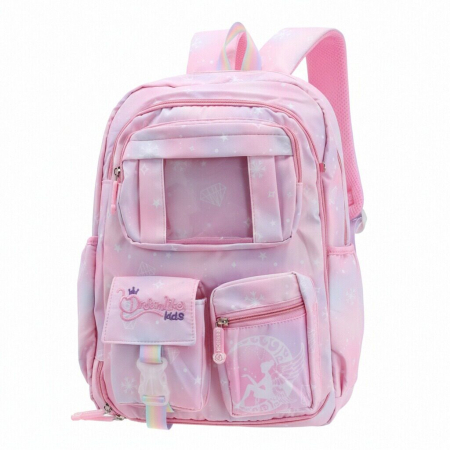 Ghiozdane - Ghiozdan/rucsac pentru scoala sau calatorii ZY-25126roz