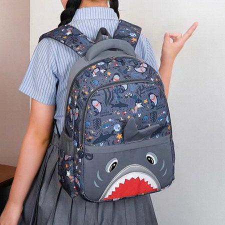 Ghiozdane - Ghiozdan/rucsac pentru scoala sau calatorii ZY-2544-1gri