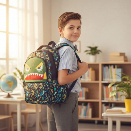 Ghiozdan/rucsac pentru scoala sau calatorii ZY-2544-1bleumarin [7]