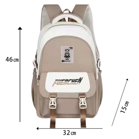 ARTICOLE ȘCOLARE - Ghiozdan/rucsac pentru scoala sau calatorii ZY-560maro