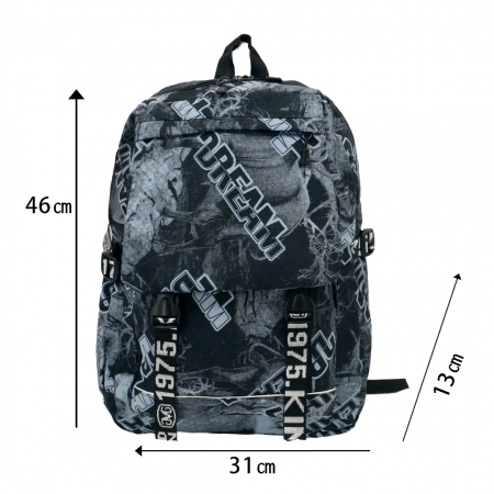 Ghiozdane - Ghiozdan/rucsac pentru scoala sau calatorii ZY-561gri