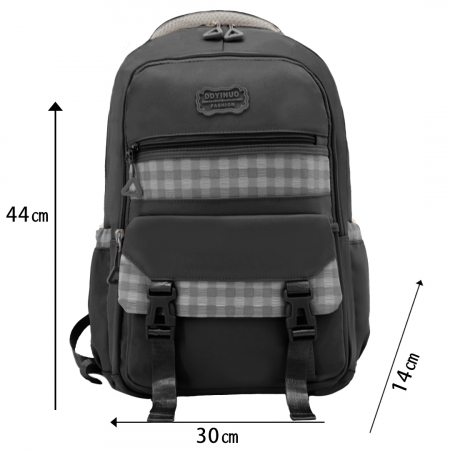 Ghiozdane - Ghiozdan/rucsac impermeabil pentru scoala sau calatorii ZY-6706negru