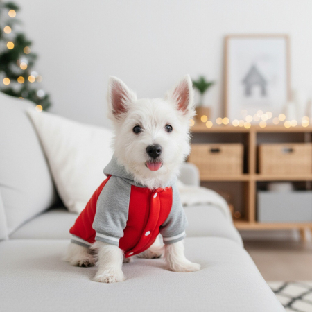 Hanorac cu gluga XINA2314rosu [9]