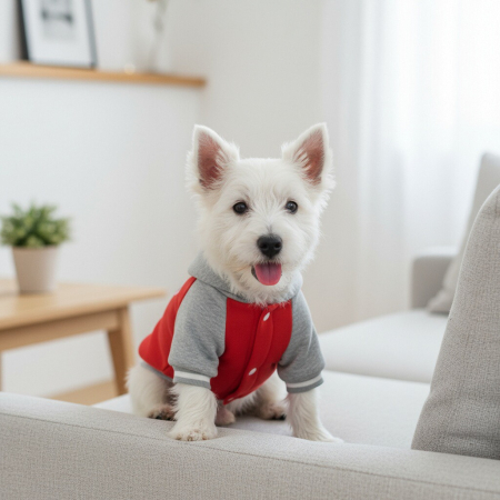 Haine - Hanorac cu gluga XINA2314rosu